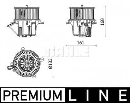 DMUCHAWA BEHR PREMIUM LINE MAHLE MAHLE / KNECHT AB282000P