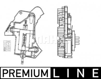 Реостат вентилятора обогревателя MERCEDES C(W202)/CLK(A208)/E(W210)1.8-5.4 93-08 MAHLE / KNECHT ABR 24 000P