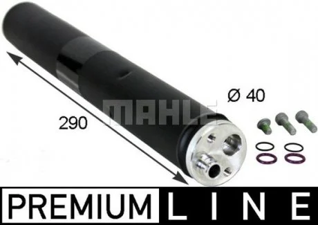 Осушувач кондиціонера JAGUAR XF I, XF SPORTBRAKE 2.0-3.0D 03.08-04.15 KNECHT/MAHLE MAHLE / KNECHT AD97000P