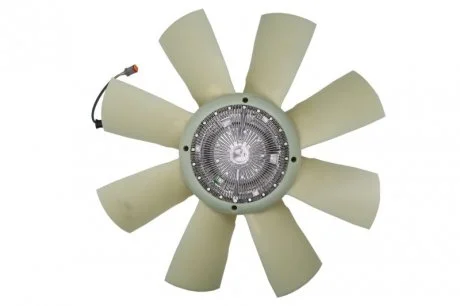 Віскомуфта вентилятора охолодження (вентилятор, 750мм, кількість лопастей: 8, кількість контактів: 6) SCANIA G I, P I, R I, T, VW WORKER DC09.108-DT16.08 01.03- KNECHT/MAHLE MAHLE / KNECHT CFF454000P