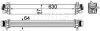 Інтеркулер ALFA ROMEO GIULIETTA, GIULIETTA/HATCHBACK 1.4/2.0D 04.10-12.20 MAHLE / KNECHT CI259000P (фото 2)