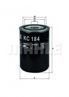 Фильтр топлива MAHLE / KNECHT KC184