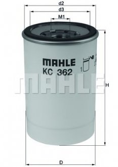 Фильтр топлива MAHLE / KNECHT KC362D