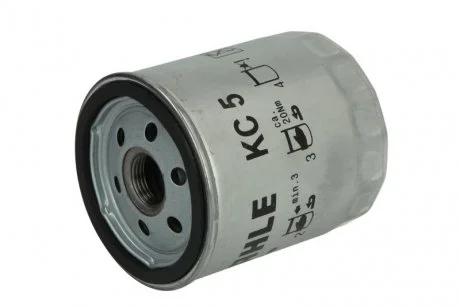 Фото фільтр паливний KNECHT MAHLE / KNECHT KC 5 Фільтр паливний KNECHT MAHLE / KNECHT KC 5