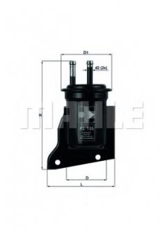 Фільтр палива KNECHT MAHLE / KNECHT KL135