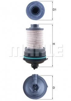 Фото фільтр палива MAHLE / KNECHT KX532 Фільтр палива MAHLE / KNECHT KX532