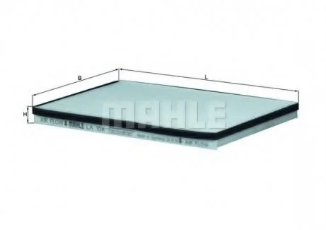 Фильтр салона MAHLE / KNECHT LA108