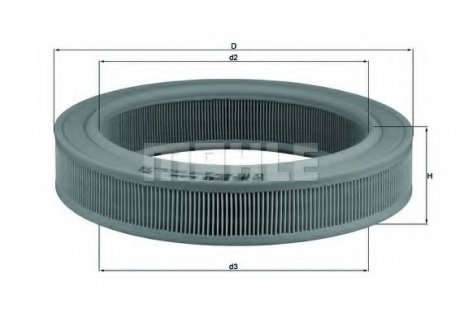 Фільтр повітряний KNECHT MAHLE / KNECHT LX113