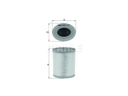Фільтр повітря MAHLE / KNECHT LX2790