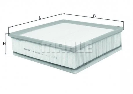 Фото 1 - фільтр MAHLE / KNECHT LX4038 Фільтр MAHLE / KNECHT LX4038 (фото 1)