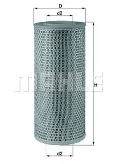 Фото 1 - повітряний фільтр MAHLE / KNECHT LX610 Повітряний фільтр MAHLE / KNECHT LX610 (фото 1)