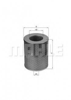 Повітряний фільтр MAHLE / KNECHT LX912