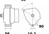 Генератор MAHLE / KNECHT MG 473 (фото 1)