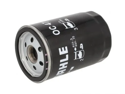 Фото фильтр масляный двигателя (без упаковки.) MAHLE / KNECHT OC47OF Фильтр масляный двигателя (без упаковки.) MAHLE / KNECHT OC47OF
