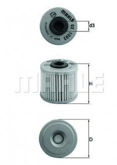 Фильтр KNECHT MAHLE / KNECHT OX1093