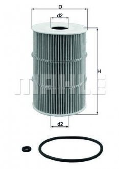 МАСЛЕНЫЙ ФИЛЬТР MAHLE / KNECHT OX378D