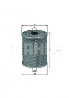 Фильтр масла MAHLE / KNECHT OX79D