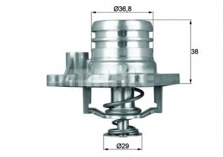 Термостат MAHLE / KNECHT TI1392 (фото 1)