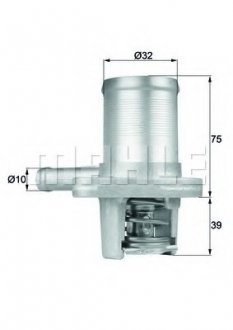 Термостат MAHLE / KNECHT TI 40 89 (фото 1)