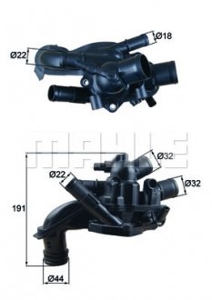 Термостат Mini Cooper 06-13 (105 °C) MAHLE / KNECHT TM46105