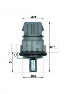 Термостат MAHLE / KNECHT TSE1D (фото 1)