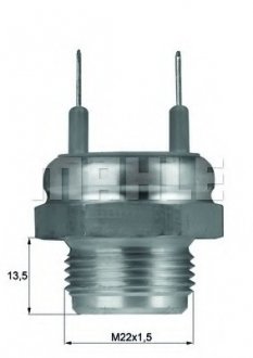 Термовимикач вентилятора радіатора MAHLE / KNECHT TSW8D