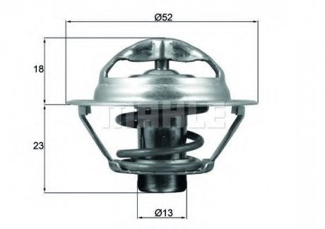 Термостат MAHLE / KNECHT TX 175 95D (фото 1)