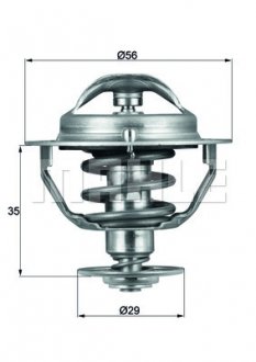 Термостат MAHLE / KNECHT TX7382D