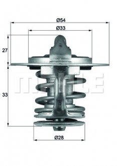 Термостат системи охолодження MAHLE / KNECHT TX8477