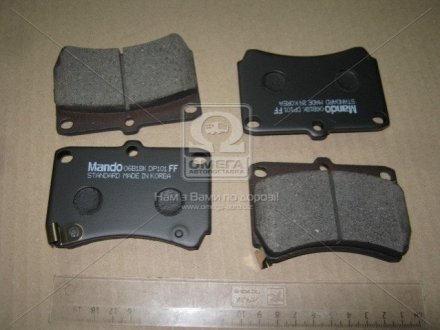 Колодки гальмові дискові передні MANDO MPK06