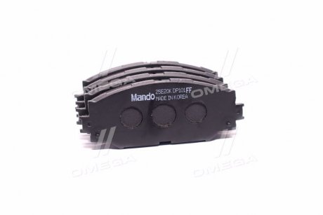 Тормозные колодки (дисковые) передние MANDO MPT08