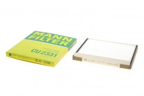 Фото 1 - фільтр салону MANN CU2331 Фільтр салону MANN CU2331 (фото 1)