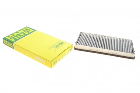 Фото фильтр салона MANN CUK3360 Фильтр салона MANN CUK3360