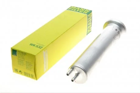 Фото фільтр палива MANN WK532 Фільтр палива MANN WK532