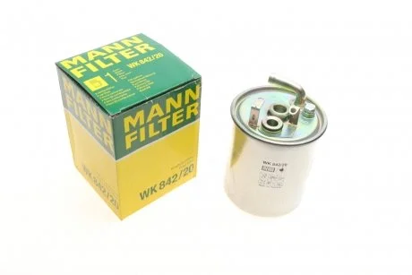 Фото фільтр палива MANN WK842/20 Фільтр палива MANN WK842/20