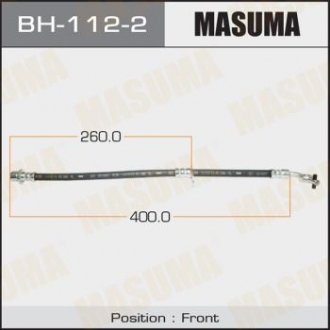 Шланг тормозной MASUMA BH1122