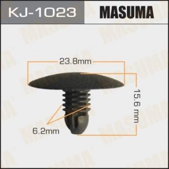Клипса крепления панели капота Suzuki Grand Vitara (кратно 10) MASUMA KJ1023