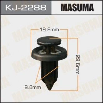 Клипса (кратно 10) MASUMA KJ2288