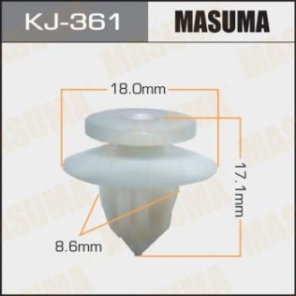 Клипса (кратно 10) MASUMA KJ361