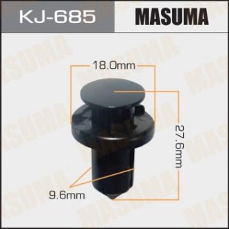 Кліпса (кратно 10) MASUMA KJ685