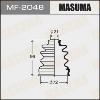 Пыльник ШРУСа SUBARU OUTBACK (BR) 2.5 i AWD (13-18), SUBARU FORESTER (08-13) (MF MASUMA MF2048