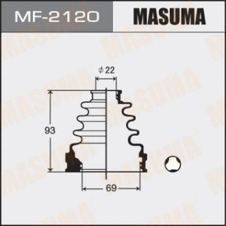 Пильовик ШРУСу внутрішнього Toyota Corolla (00-06), RAV 4 (00-05) MASUMA MF2120 (фото 1)