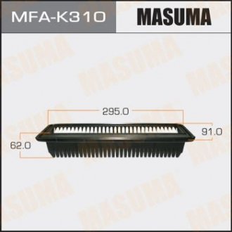 Повітряний фільтр A11007 LHD HYUNDAI/ i10	/ V1100 08- (1/20) MASUMA MFAK310