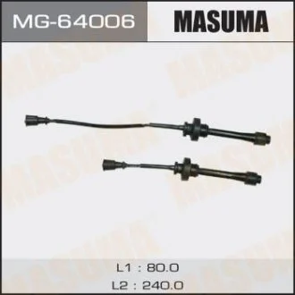 Провід високовольтний (комплект) Mitsubishi Carisma 1.6, Lancer 1.8, 2.0 (MG-64006) MASUMA MG64006