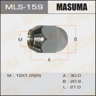 Гайка Nissan OEM_40224-V5500 / під ключ = 21мм MASUMA MLS159