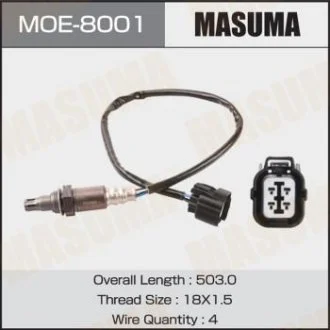 Датчик кислорода (лямбда-зонд) MASUMA MOE8001