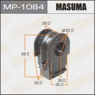 Втулка стабилизатора переднего Nissan Qashqai (15-), X-Trail (07-) (Кратно 2 шт) MASUMA MP1084