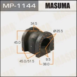 Фото втулка стабілізатора переднього Honda Accord (08-13) (Кратно 2 шт) MASUMA MP1144 Втулка стабілізатора переднього Honda Accord (08-13) (Кратно 2 шт) MASUMA MP1144