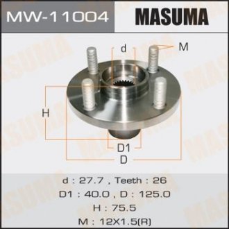 Ступица колеса MASUMA MW11004