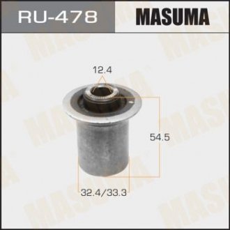 Сайлентблок заднего поперечного рычага Toyota Auris (06-), Avensis (08-), RAV 4 (05-16) MASUMA RU478